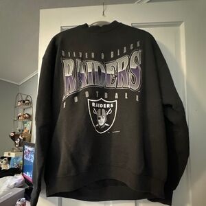 Vintage Raiders Black Sweatshirt